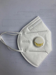 Респиратор одноразовый KN-95 с клапаном