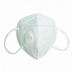 Респиратор одноразовый KN-95 с клапаном